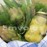 Aγκινάρες λαδιού με μηλόξυδο Aγκινάρες λαδιού με μηλόξυδο