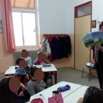Επίσκεψη της συγγραφέα κ. Ελισάβετ Τάρη στο Δημοτικό Σχολείο Νησίου Ημαθίας