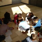 Νέα δράση με δημιουργική απασχόληση με τα προσφυγόπουλα στο 722