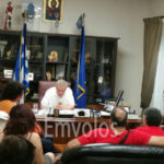 Αλεξάνδρεια – Τώρα – Συνάντηση αντιπροσωπείας κατοίκων Πλατέος με τον Δήμαρχο κ. Π. Γκυρίνη