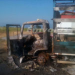 Σταυρός Ημαθίας – Απόπειρα κλοπής και καμένο όχημα σε εργοτάξιο