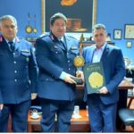 Τον αντιπεριφερειάρχη Ημαθίας κ. Κ. Καλαϊτζίδη επισκέφθηκε ο Γενικός Επιθεωρητής Β. Ελλάδος της ΕΛ.ΑΣ, Αντ/γος κ. Μ. Καραμανλάκης