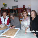 Πλατύ: Προετοιμασία του δίσκου με τα κόλλυβα προς τη μνήμη του Οσίου Αρσενίου του Καππαδόκου. (Βίντεο – φωτο)