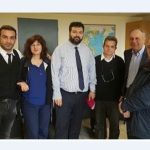 Οι βουλευτές και το αθλητικό τμήμα του ΣΥΡΙΖΑ Ημαθίας συναντήθηκαν με την νέα ηγεσία του αθλητισμού,Υφυπουργό κ. Βασιλειάδη