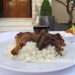 Cooking recipes: Lamb in a clay casserole with rice
