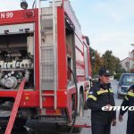 Πλατύ: Φωτιά σε αποθήκη της οικίας Αϊβαθιάδη στο κέντρο του Πλατέος – (Βίντεο- Φώτο)