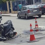 Αλεξάνδρεια : Σύγκρουση ΙΧ αυτοκινήτου με μηχανάκι – Άγιο είχε ο οδηγός του μηχανακιού