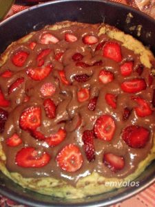 Strawberry Tart with Chocolate Τάρτα φράουλας με σοκολάτα 2