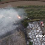 Λιανοβέργι: Φωτιά σε χορτολιβαδική έκταση – Δείτε εναέρια πλάνα – Κάηκε τμήμα αγρού με βαμβάκι