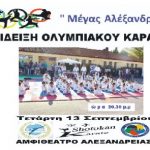 Αλεξάνδρεια: Επίδειξη καράτε από τον Σύλλογο ΜΕΓΑΣ ΑΛΕΞΑΝΔΡΟΣ την Τετάρτη 13 Σεπτ. στο Δημοτικό Αμφιθέατρο