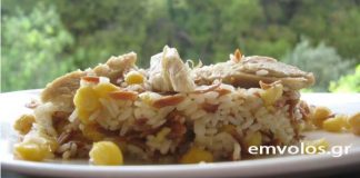 Ρoδιακό πιλάφι με κοτόπουλο και ρεβύθια - Απίθανη γεύση, θρεπτική που χαρακτηρίζει την κουζίνα της Ρόδου