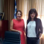 Επαφές της Φρόσως Καρασαρλίδου για ζητήματα της εκπαίδευσης στο νομό μας.