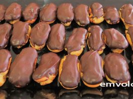 Εκλεράκια με κρέμα μαύρης σοκολάτας - Η αυθεντική γαλλική συνταγή