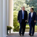 Η Ελλάδα έχει περάσει από πολλές δυσκολίες τα τελευταία χρόνια, αλλά κάνει σπουδαίο έργο για να επιστρέψει, δήλωσε ο Ντ.Τραμπ υποδεχόμενος τον πρωθυπουργό Α. Τσίπρα