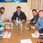 Αλεξάνδρεια: Επίσκεψη του Γ. Μπίκα στα γραφεία του Εμπορικού Συλλόγου. – βίντεο-φωτο