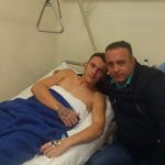 Ευχαριστήριο του ποδοσφαιριστή του Μέγα Αλέξανδρου Αγίας Μαρίνας Μάριου Σότι.