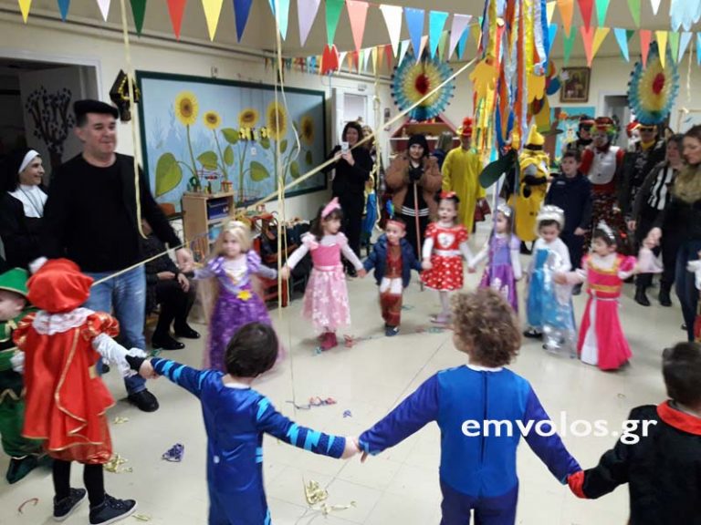 Μελίκη: Πάρτι μασκέ του παιδικού σταθμού Μελίκης με καρναβαλιστές του ΛΟΜΠ!  – βίντεο – φωτό