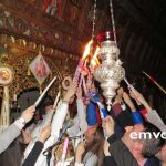 Κολινδρός Πιερίας: Ανάσταση – Λειτουργία στον Ιερό Ναό Αγίου Γεωργίου – Βίντεο – φωτο