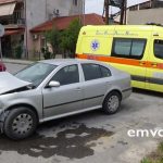 Αλεξάνδρεια: Τροχαίο ατύχημα μεταξύ δύο ΙΧ. Τραυματίστηκε η γυναίκα οδηγός. – βίντεο – φωτό