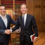 Συνάντηση του Πρωθυπουργού με τον Διευθύνοντα Σύμβουλο της SNAM