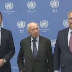 ΕΙΔΗΣΕΙΣ ΣΕ ΒΙΝΤΕΟ: Στην έδρα του ΟΗΕ στη Βιέννη, η συνάντηση Κοτζιά – Ντιμιτρόφ – Νίμιτς