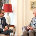 Τηλεφωνική επικοινωνία του Πρωθυπουργού Κυριάκου Μητσοτάκη με τον Πρίγκιπα της Ουαλίας Κάρολο