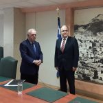 Συνάντηση του Αντιπροέδρου της Κυβέρνησης και Υπουργού Οικονομίας και Ανάπτυξης με τον Πρόεδρο της Τράπεζας Εμπορίου & Ανάπτυξης Ευξείνου Πόντου