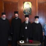 O Αρχιεπίσκοπος Σινά, Φαράν και Ραϊθώ Δαμιανός στο Οικουμενικό Πατριαρχείο