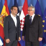 ΕΙΔΗΣΕΙΣ ΣΕ ΒΙΝΤΕΟ: Υποδοχή του Α. Τσίπρα από τον Ζ. Κ. Γιούνκερ