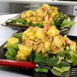 Αρωματική σαλάτα με ψητή γαλοπούλα