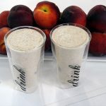 Smoothie με ροδάκινα και μπανάνες