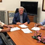 Υπογράφηκε στο Δημαρχείο Αλεξάνδρειας η Σύμβαση για την Κατασκευή του Αποχετευτικού Δικτύου της Δ. Ενότητας Μελίκης