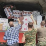 Πολιτικό Προσωπικό ΥΕΘΑ Κ. Μακεδονίας για συγκέντρωση τροφίμων στο Στρατιωτικό Πρατήριο Βέροιας