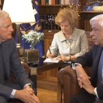 ΕΙΔΗΣΕΙΣ ΣΕ ΒΙΝΤΕΟ: Συνάντηση του Προέδρου της Δημοκρατίας Προκόπη Παυλόπουλου με τον Μισέλ Μπαρνιέ