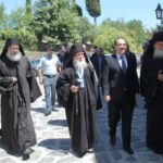 Καρυές: Πραγματοποιήθηκε η τελετή εγκατάστασης του νέου πολιτικού διοικητή του Αγίου Όρους, Κωνσταντίνου Δήμτσα