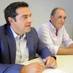 Συνάντηση του Πρωθυπουργού, Αλέξη Τσίπρα, με τον Υπουργό Περιβάλλοντος και Ενέργειας, Γιώργο Σταθάκη