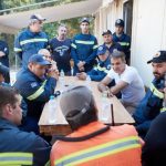 Επίσκεψη του Προέδρου της Ν.Δ. κ. Κ. Μητσοτάκη στο Πυροφυλάκιο Βύρωνα