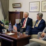 Συνάντηση του Περιφερειάρχη Κεντρικής Μακεδονίας Απόστολου Τζιτζικώστα με τον Γερουσιαστή των ΗΠΑ Ron Johnson