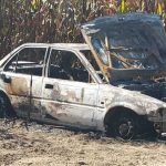 Πλατύ: Εντοπίστηκε άλλο ένα καμένο ΙΧ στην αγροτική περιοχή Πλατέος κοντά στην πρώην ΚΥΔΕΠ.