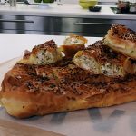 Στριφτή πίτα με κοτόπουλο, ρύζι και φέτα