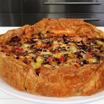 Φριτάτα σε φωλιά σφολιάτας