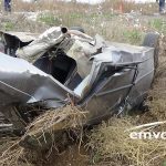 Πλατύ: Τροχαίο ατύχημα με τραυματισμό στην ΠΕΟ Αλεξάνδρειας – Θεσσαλονίκης (στροφή αεροδρομίου) – Βίντεο – φωτο