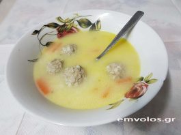 Γιουβαρλάκια σούπα