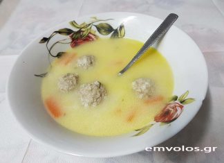 Γιουβαρλάκια σούπα