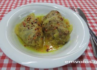 Λαχανοντολμάδες από το Χάνι του Ρέρεση
