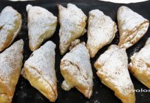 Μπουγατσάκια Ζαγοράς με κρέμα μήλου