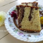 Κέικ με βανίλια και κακάο