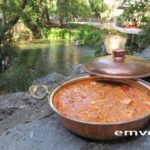 Χοιρινό με τραχανά και ντομάτα