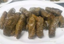 Ντολμαδάκια γιαλαντζί με πλιγούρι