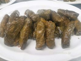 Ντολμαδάκια γιαλαντζί με πλιγούρι